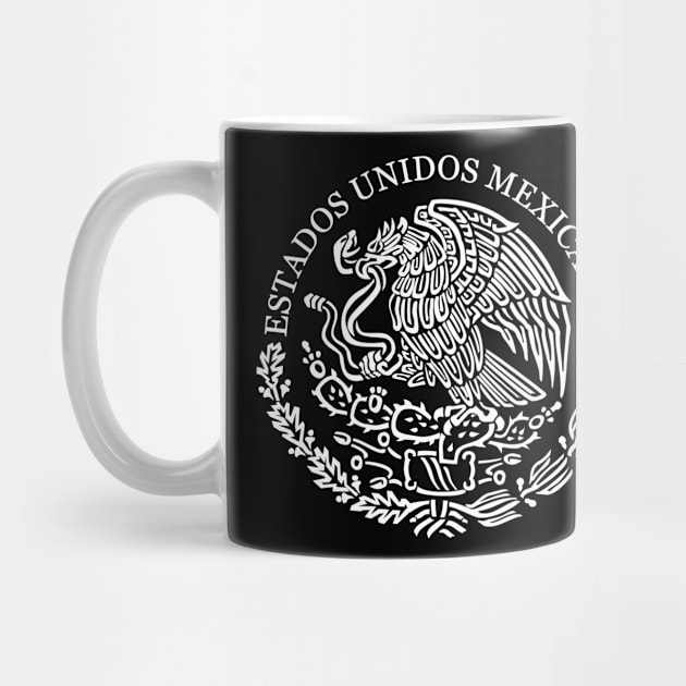 Mexican Eagle And Snake Mexico Coat Of Arms by Eyes4